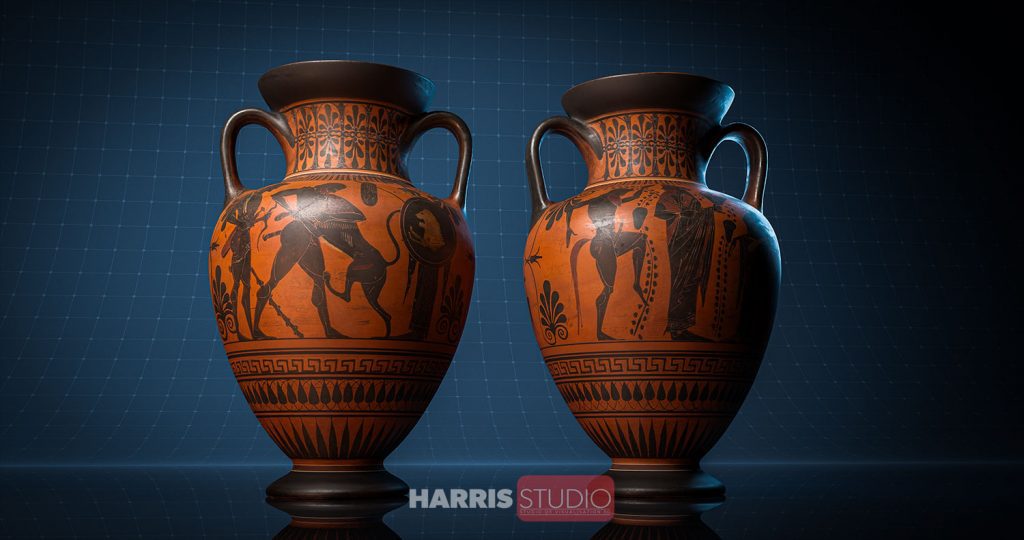 vases reconstitution historique 3d