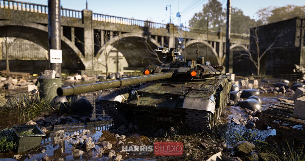 tank reconstitution historique 3d